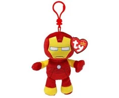 Meteor Raktų pakabukas talismanui TY Beanie Babies Marvel IRON MAN segtukas 8.5cm 34007