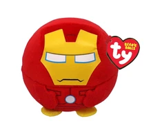TY Beanie Balls Pliušinis žaislas - Iron Man, 10 cm