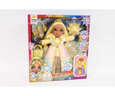 MGA Lėlė Rainbow High Winter Wonderland Sunny geltona 120858-EUC