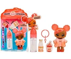 MGA 120759EUC Yummiland Lūpų blizgis Doll- Piper Peach