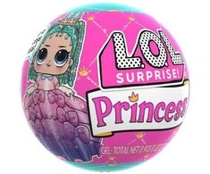 MGA 542193-EUC L.O.L. Surprise Princess Tots Asst