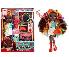 MGA Lėlė 121381-EUC Rainbow High Creative Crystals mados lėlė - Iris Bow