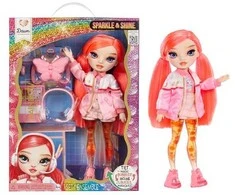 MGA Rainbow High Sparkle &amp; Shine lėlė Coral 429234-INT