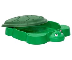Little Tikes vėžliuko formos smėlio dėžė 2.0 su dangčiu
