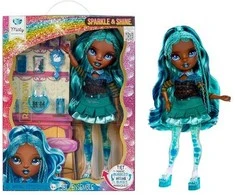 MGA „Rainbow High Sparkle&amp;Shine“ lėlė – žalsvai mėlyna