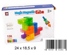 Midex 3D MAGNETINIAI BLOKAI, SPALVINGA ERDVINĖ DĖLĖ