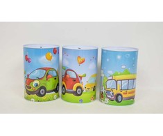 Midex METAL PIGGY BANK GALIMA ĮVAIRIŲ SPALVŲ AUTOMOBILIAI