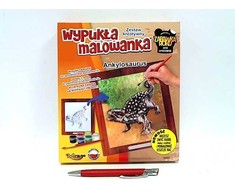 Mirage Išgaubtų dinozaurų tapybos knyga – Ankilosaurus (66005) Kūrybinis rinkinys