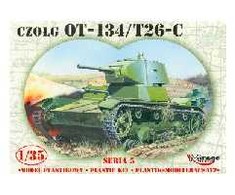 Mirage Modeliai Mirage rinkinys/sukurta. Tankas OT-134/T26 S05 35309