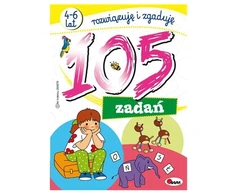 Morex KSIĄŻ. 105 ZADAŃ - rozwiązuje i zgaduje, 4-6 lat