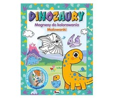 Morex dinozaurų spalvinimo magnetai 13891