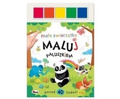 Morex Maluj paluszkiem Małe zwierzštka 15864