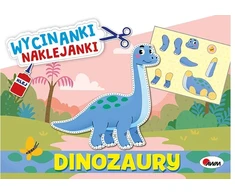 Morex Wycinanki naklejanki Dinozaury 16038