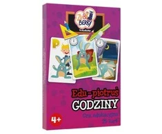 Trefl muduko Peter HOURS kortų edukacinis žaidimas, 25 kortos GR0524