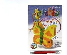 Multigra Moja torebka su filcu Motylek 05594