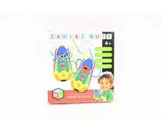 Montessori Multigra - lavinantis žaislas, suriškite batus 05938
