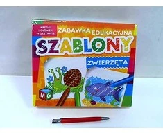 Multigra Templates Animals crayons set KS0560