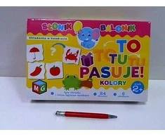 Multigra Švietimo žaidimas - Kolorų dėlionė - Tinka čia