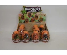 Lean Toys Mz Import Jajo su dinozaurem 12szt/disp 66242 14091