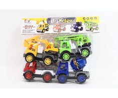 Mz Import *****Pojazdy budowlane 4 vnt/op komplektas 09097