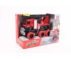 G&amp;G „Mz Import“ ugniagesių brigados automobilis, 6 ratų, su padu/pagal galinę ašį, RJ6961-3 07206