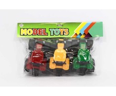 Mega Creative Mz Import *****Traktor 3 vnt maišelyje 9978-10A 08489