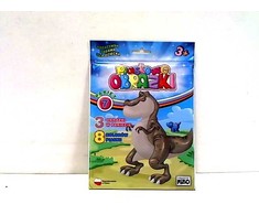 Niko Piešymai Smėlio - Dinozaurai 3 Raštai