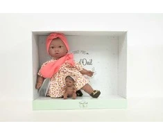 *****NINES lalka Alika 40cm c.skóra sukTaupe 37123