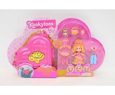 KOOKYLOOS GOLDEN GALA TAYLOR DELUXE LĖLIŲ RINKINYS GYVŪNŲ LĖLĖ