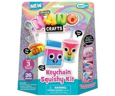 ORBICO Creative Kids NANO CRAFT žaislas Creative Tape Key Chain rinkinys KEYCHAIN ​​SQUISHY 26 vnt.