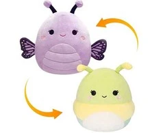 Squishmallows – 13 cm P18 pliušinis – Flip A dedešvos – Rutabaga ir Bibiana