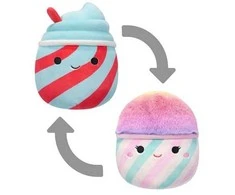 Squishmallows - 13 cm P18 pliušinis žaislas - Flip A Mallows - Tucker and Bevin