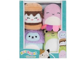 SQUISHMALLOWS Mikromallows 4 vnt Luciano Carmelita Wendy Jeanne SQMM0005