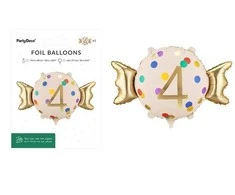 PartyDeco Balon fol.Cukierek 4 61x37cm mix FB387-4 77904