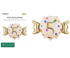 PartyDeco Balon fol.Cukierek 5 61x37cm mix FB387-5 77911
