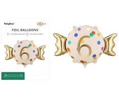 PartyDeco Balon fol.Cukierek 6 61x37cm mix FB387-6 77928