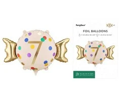 PartyDeco Balon fol.Cukierek 7 61x37cm mix FB387-7 77935