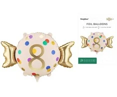 PartyDeco Balon fol.Cukierek 8 61x37cm mix FB387-8 78345