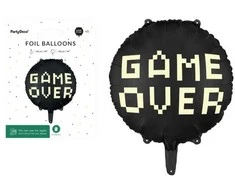 Party Deco Folinis balionas "Game over" 45cm