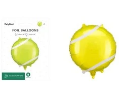 Party Deco PartyDeco Balon fol.Kamuolys tenisowa 35x35 mix FB295 91481