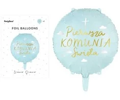 Party Deco FOLIJOS BALIONAS ŠVENTA KOMUNIJA 45 CM