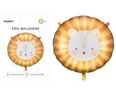 Party Deco Folinis balionas "Liūtukas" 70*67cm