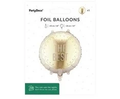 Party Deco PartyDeco Balon fol.pastyl.YouAreTheBest 35x35 mix 29774