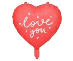Party Deco Folinis balionas "Love you" 45cm