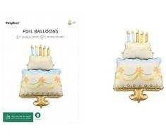 Party Deco PartyDeco Balon fol.Tort 62x104 mišinio 86623