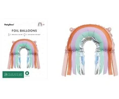 PartyDeco Balony fol.Tęcza su frędzlami A3 mix FB291 90767