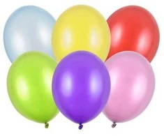 Party Deco Balionai stiprūs 30cm 50 vnt spalvoti