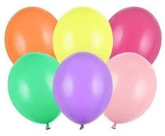 Party Deco Balionai Party deko 30cm/10vnt. pastelinių spalvų