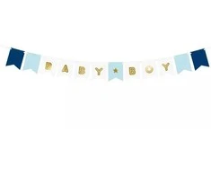 Party Deco PartyDeco Girlianda Baby boy, 15x160