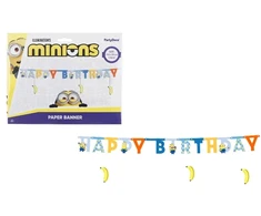 PartyDeco Baner Su Gimtadieniu Minionki 50x153cm 30329